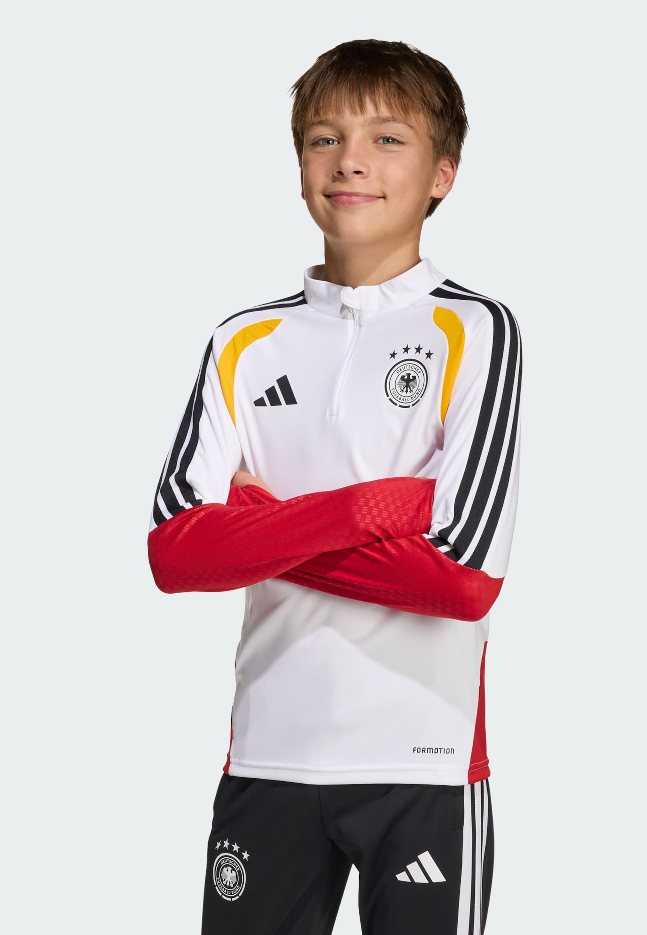 Adidas Performance Футболка для тренировок 'Germany 26 Tiro' в белом цвете — фото 2