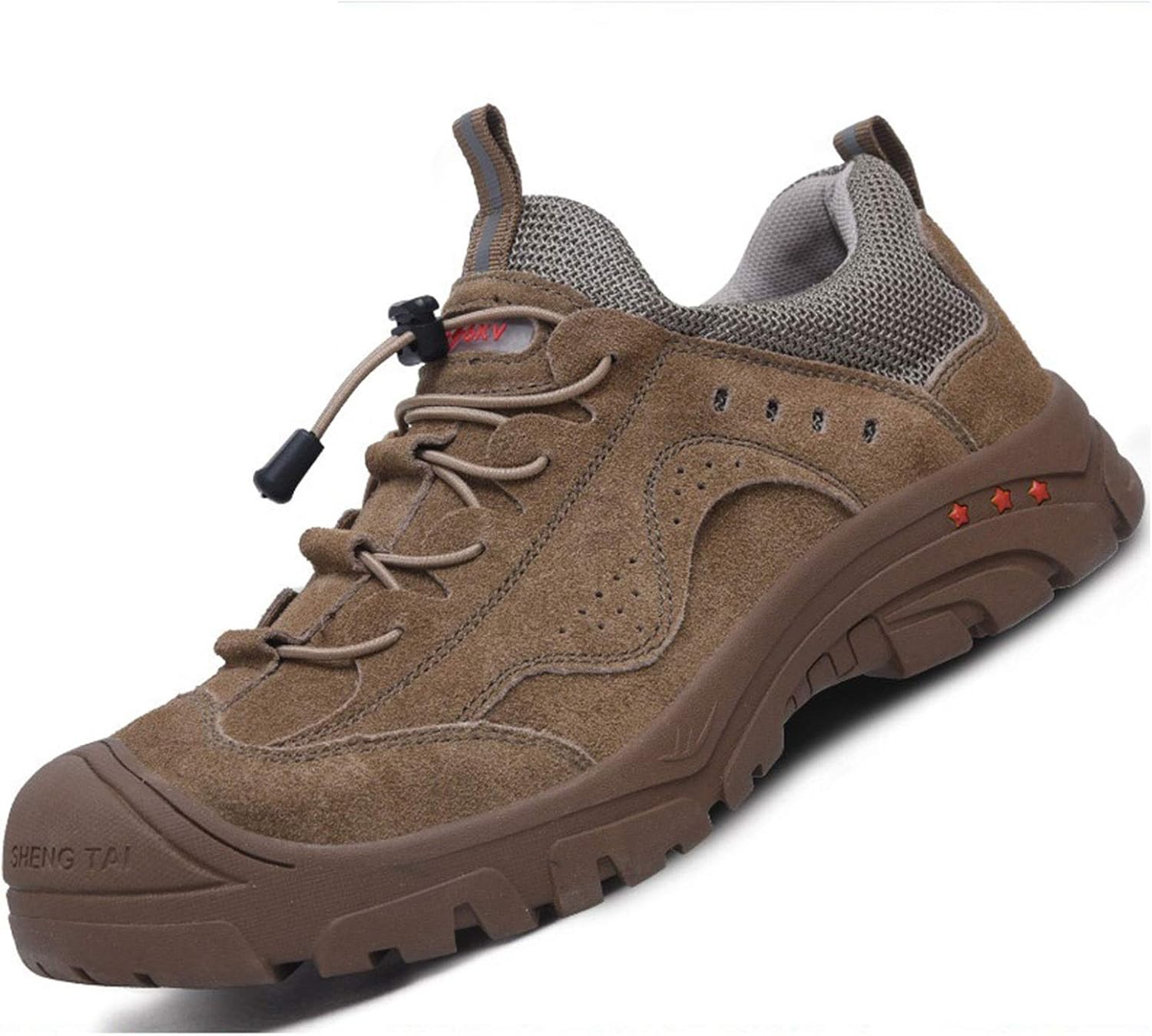 

Кроссовки с металлическим носком для мужчин и женщин, защитная обувь, устойчивые к проколам, мягкие и дышащие промышленные кроссовки (Цвет: желтый, Размер: 5.5 US) Hisxus