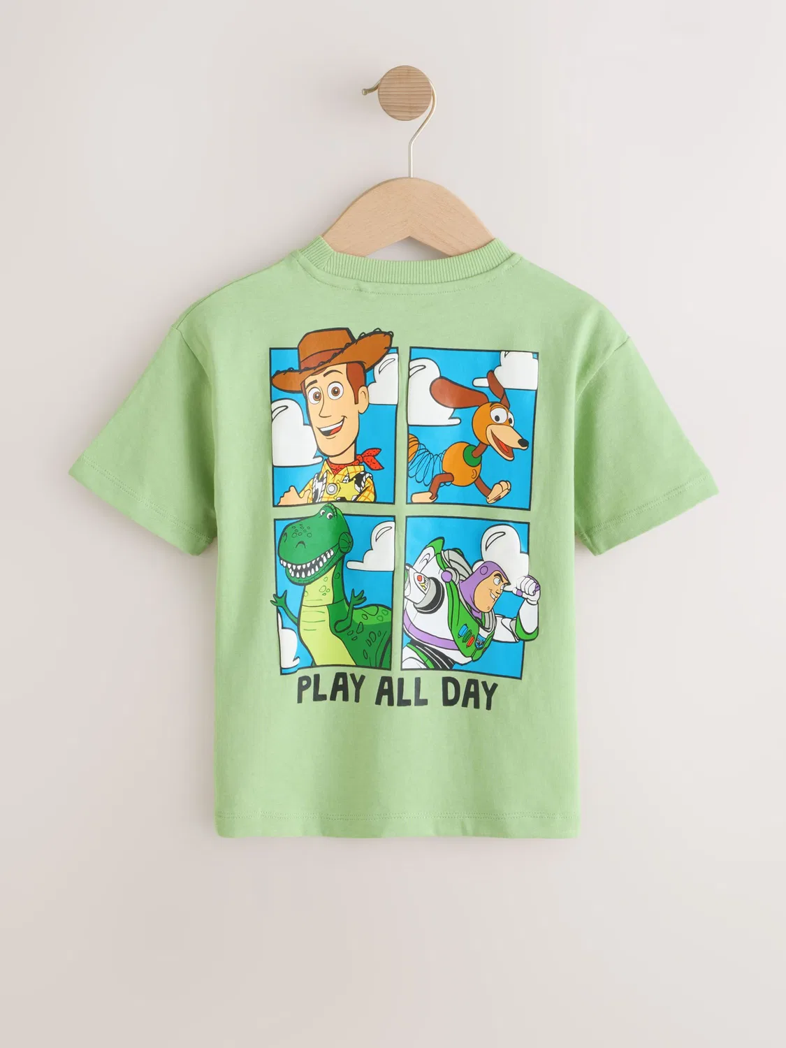 Футболка 'Toy Story' Next, Light Green — фото 2