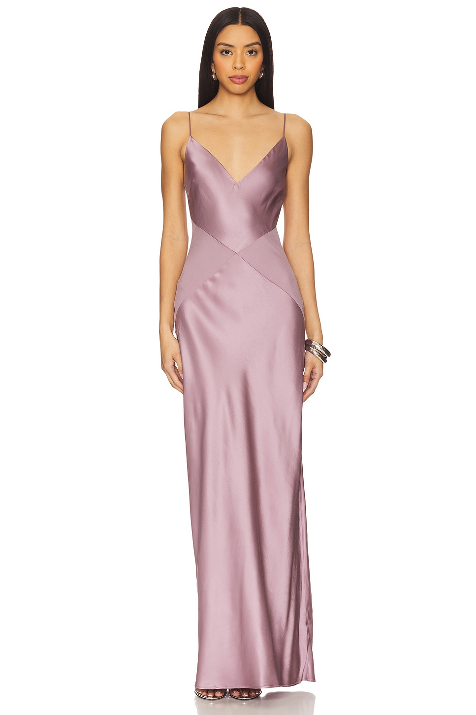 

X revolve cassia макси-платье House Of Harlow 1960, mauve