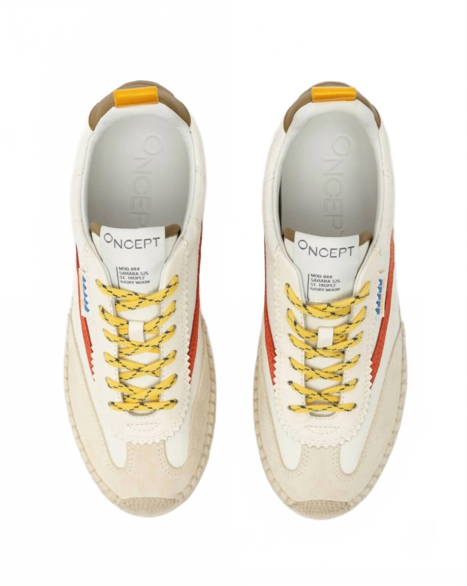 Женские кроссовки St Tropez Espadrille цвета слоновой кости Oncept — фото 2