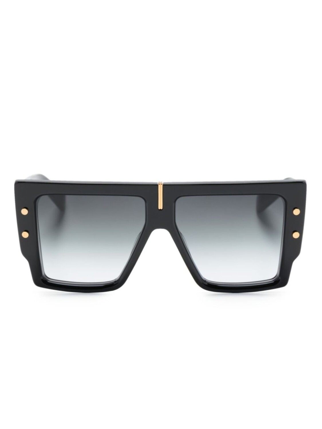 

Balmain Eyewear солнцезащитные очки B-Grand в прямоугольной оправе, черный