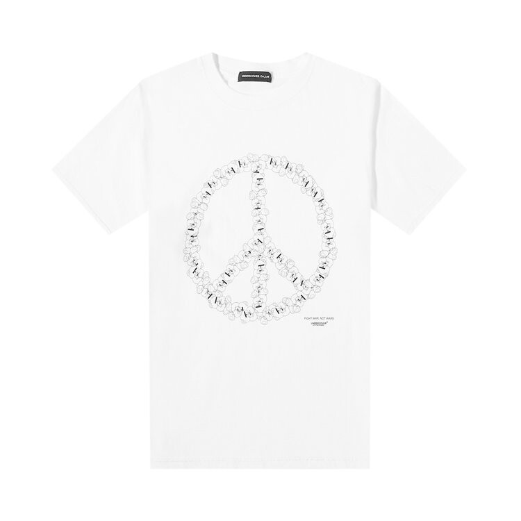 

Футболка Undercover Peace Sign T-Shirt, белый