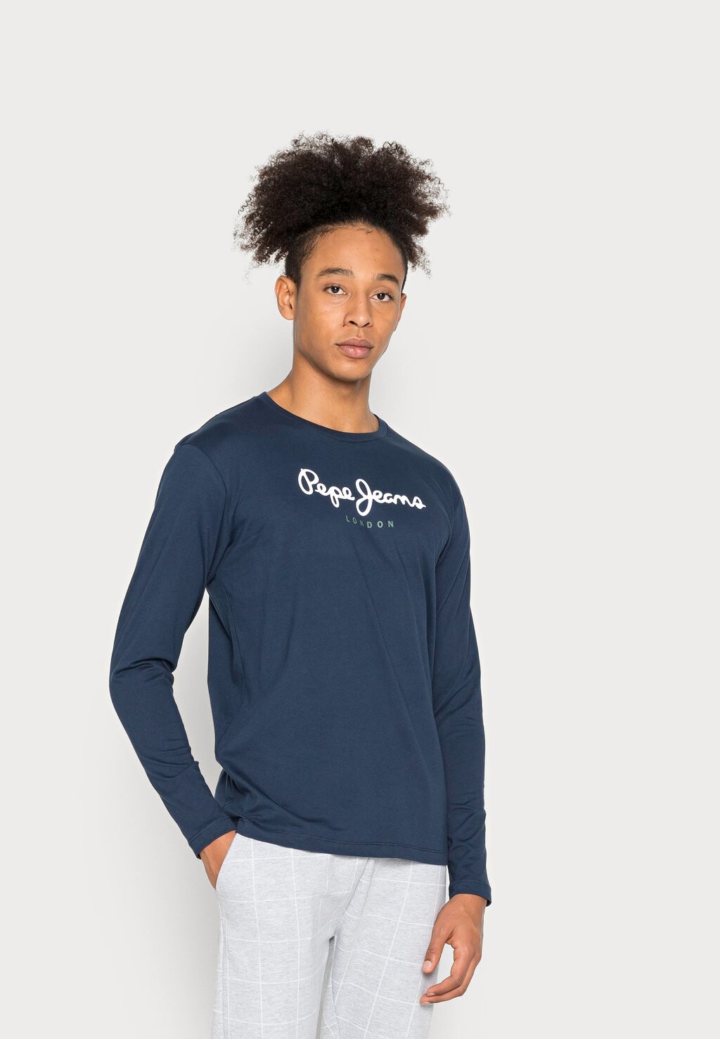 

Футболка с длинным рукавом Eggo Pepe Jeans, цвет dark blue