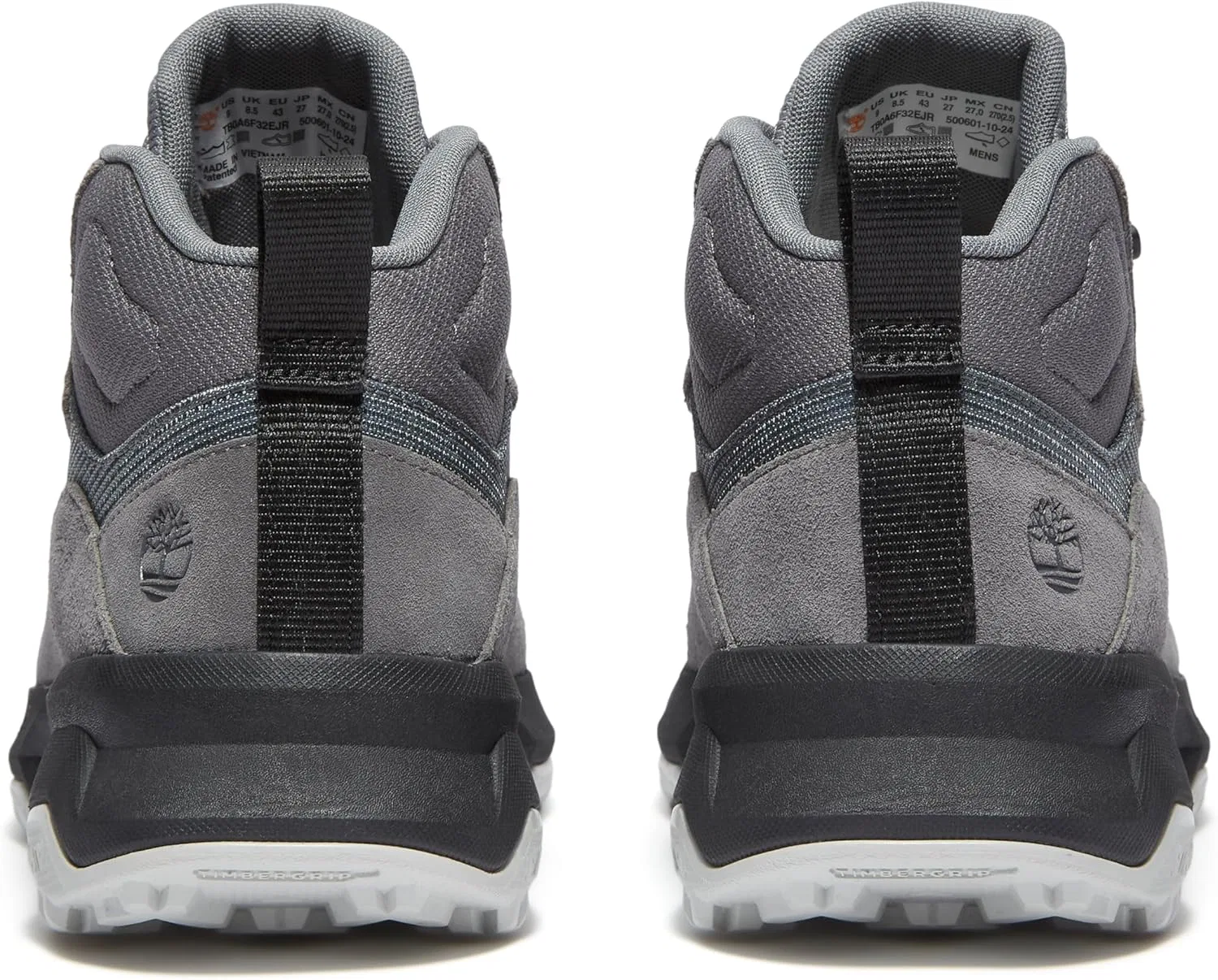 Мужские походные кроссовки Timberland Motion Ledge, Medium Grey Suede — фото 3