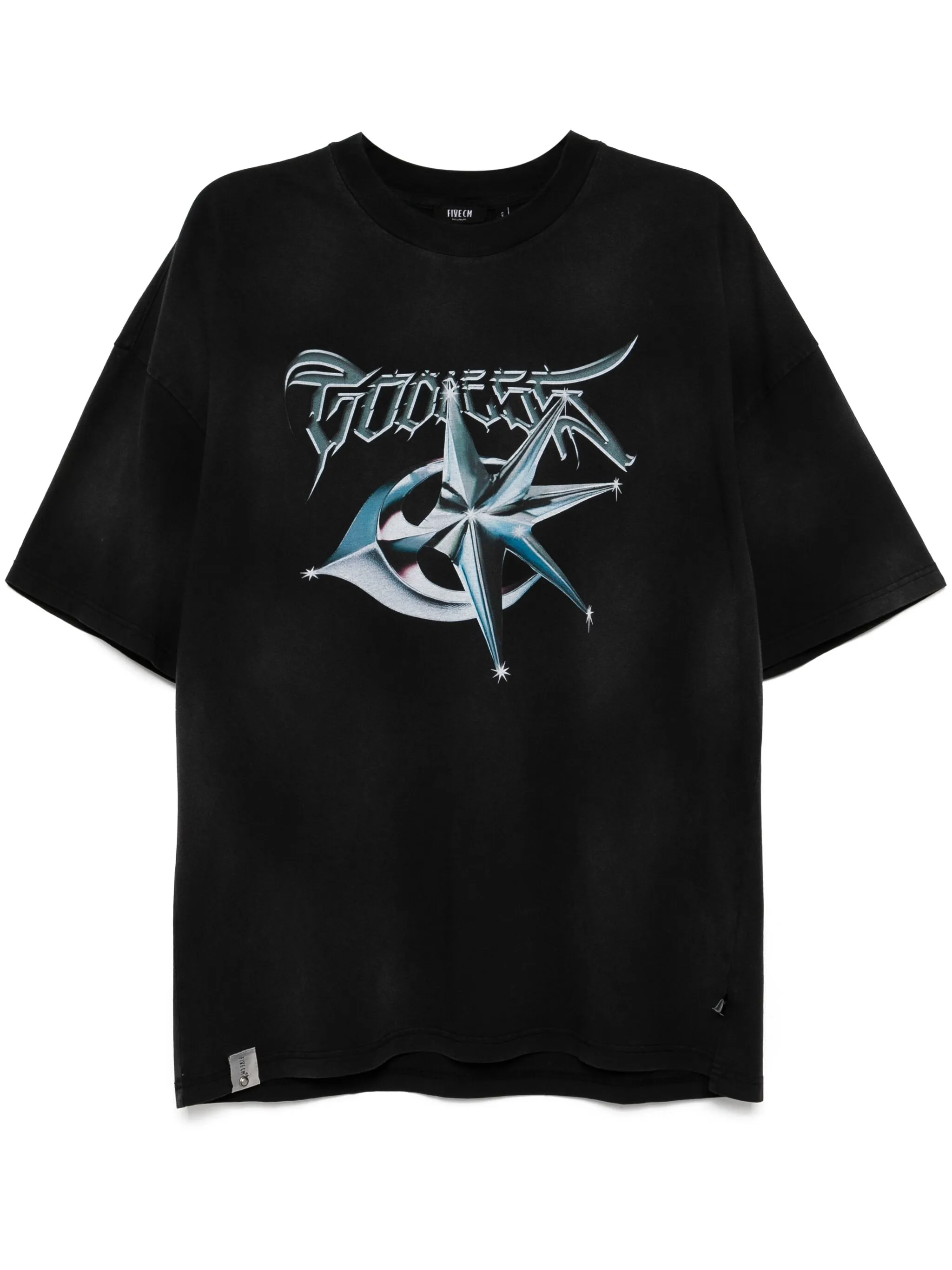 

Футболка с графичным принтом Five Cm, черный