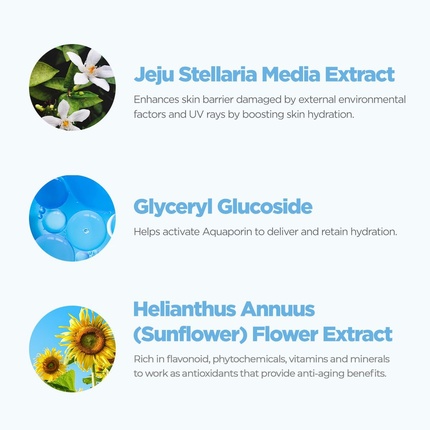 Aqua Soothing Sun Cream - корейский физический солнцезащитный крем, увлажняющий УФ Rovectin — фото 3