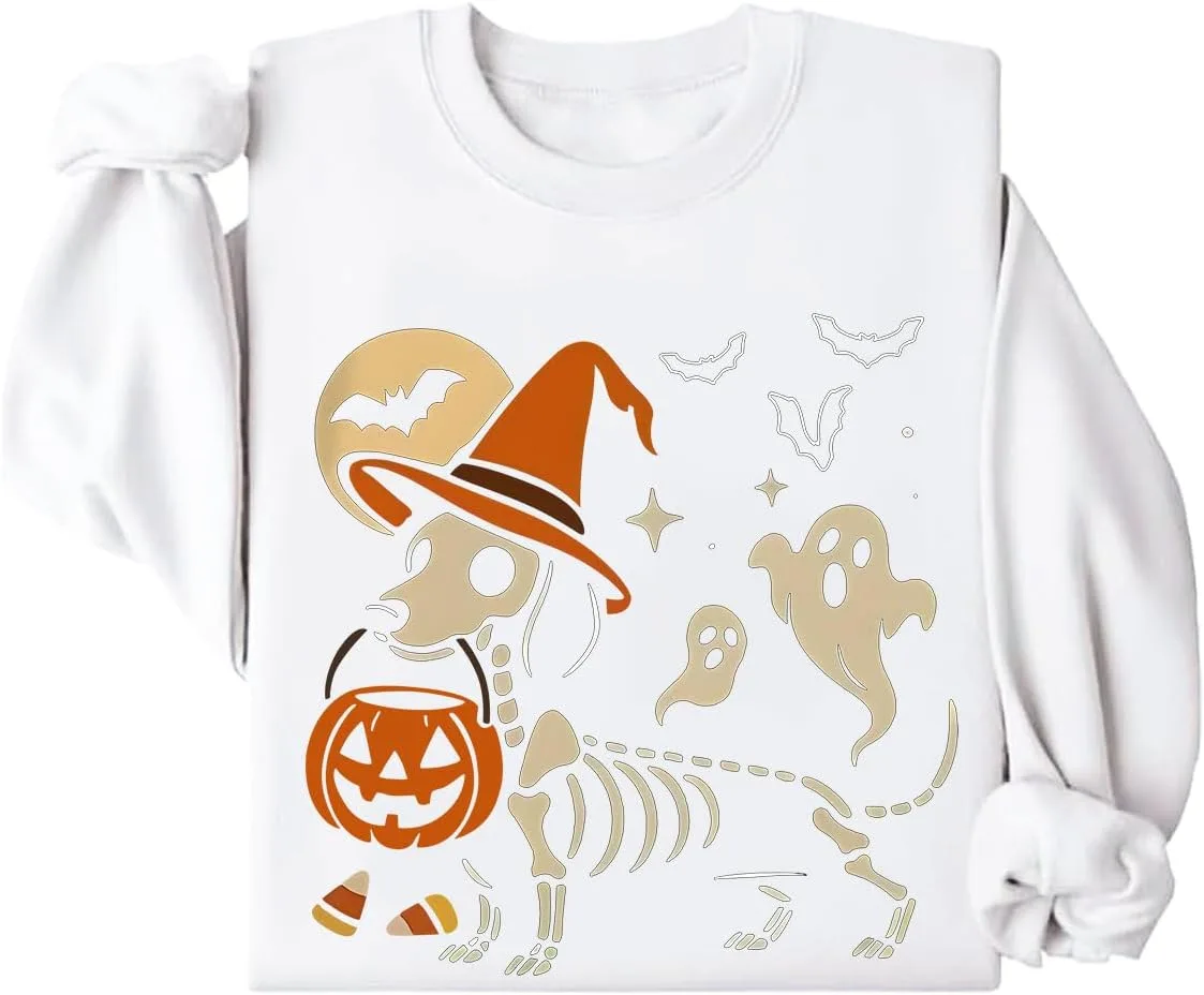 

Толстовка с капюшоном Dachshund Skeleton, Halloween Exosea