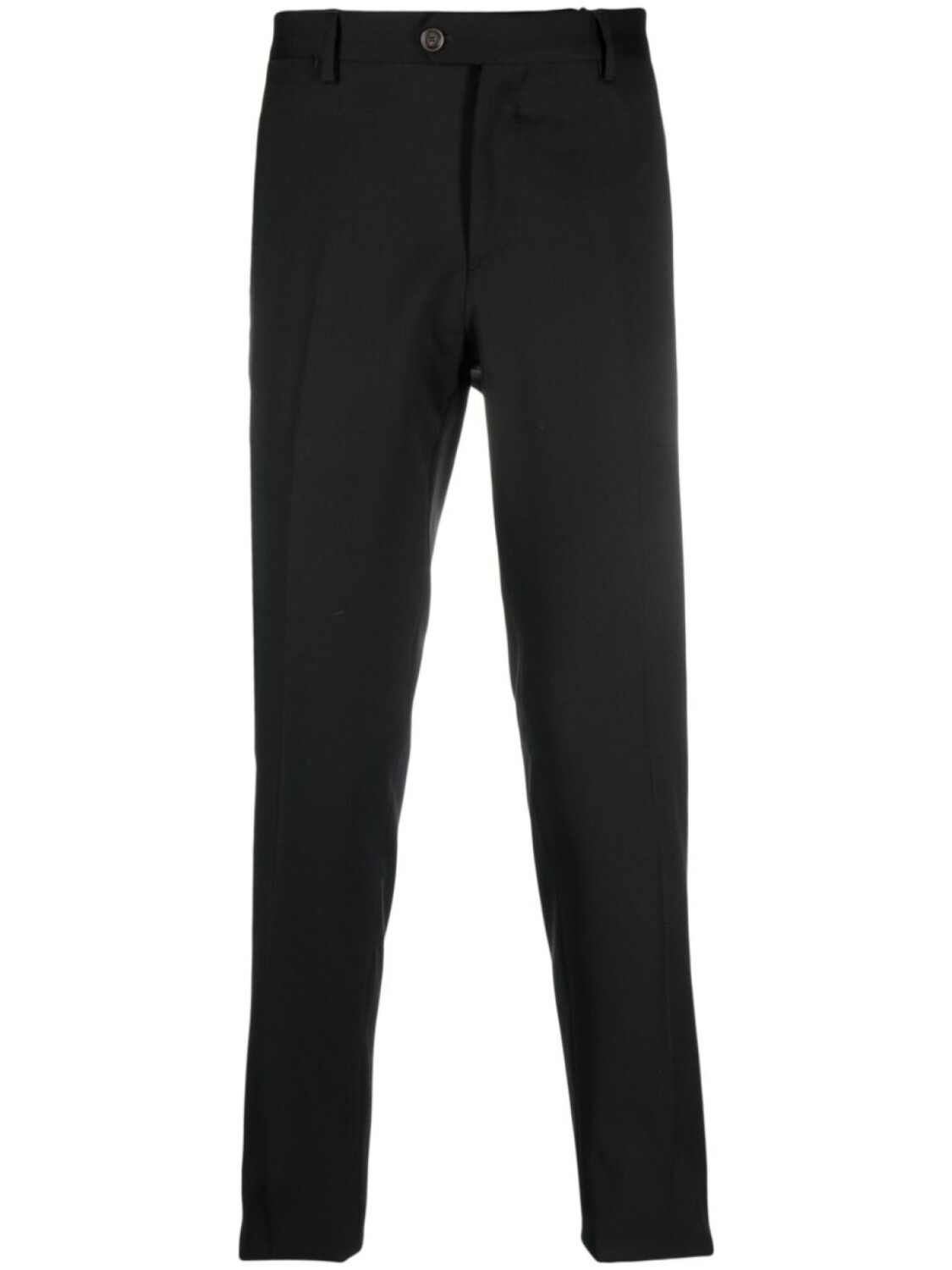 

Lardini шерстяные брюки прямого кроя, черный