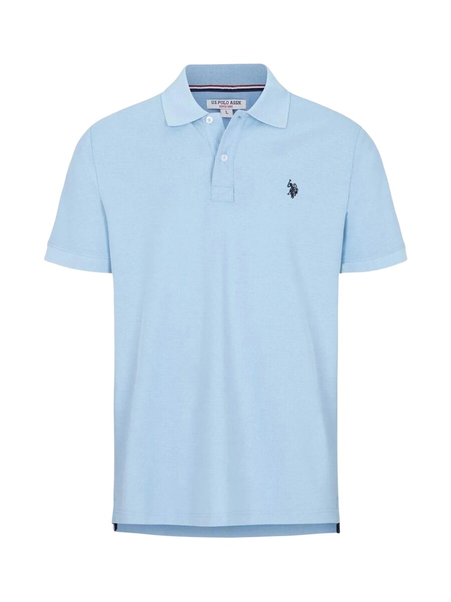 

Рубашка на пуговицах классического кроя U.S. POLO ASSN. Alfred, светло-синий