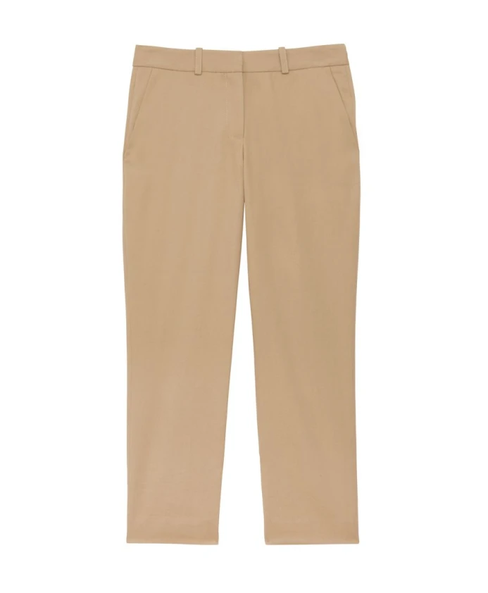 

Хлопковые брюки Одри Ines De La Fressange Paris, бежевый