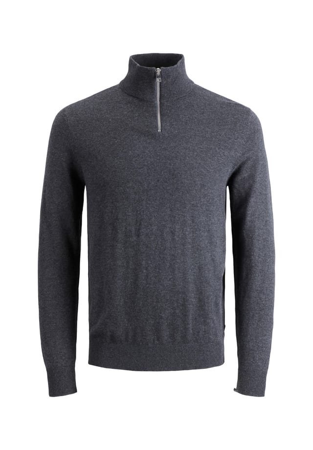 

Вязаный свитер тройник свитер Jack & Jones, серый
