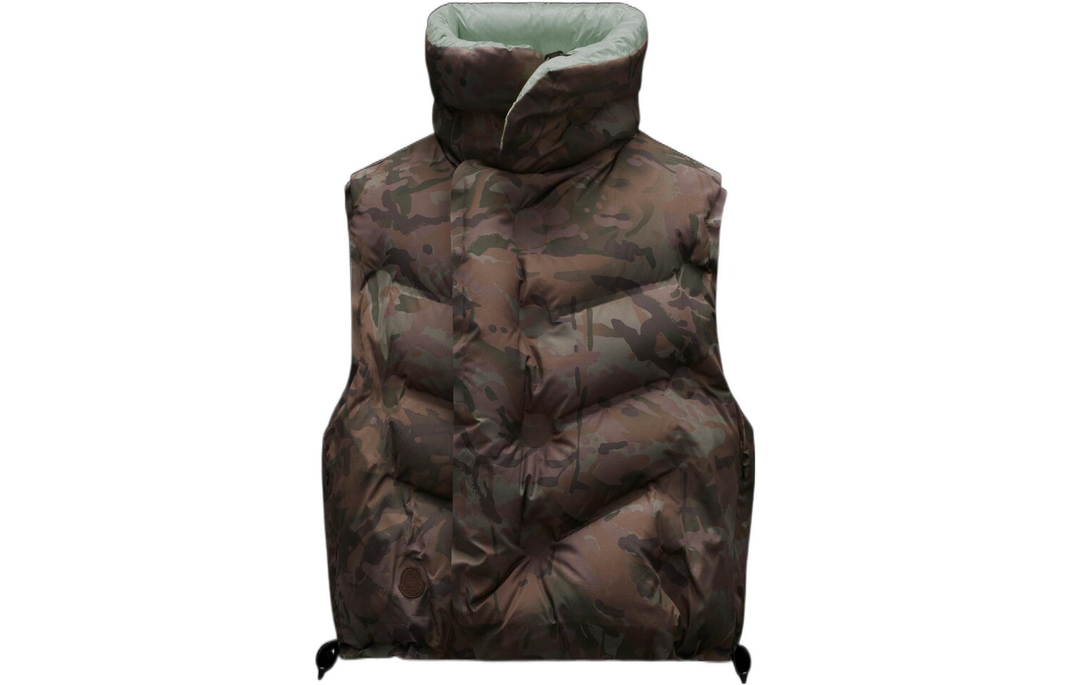 

Жилет унисекс коричневый Moncler
