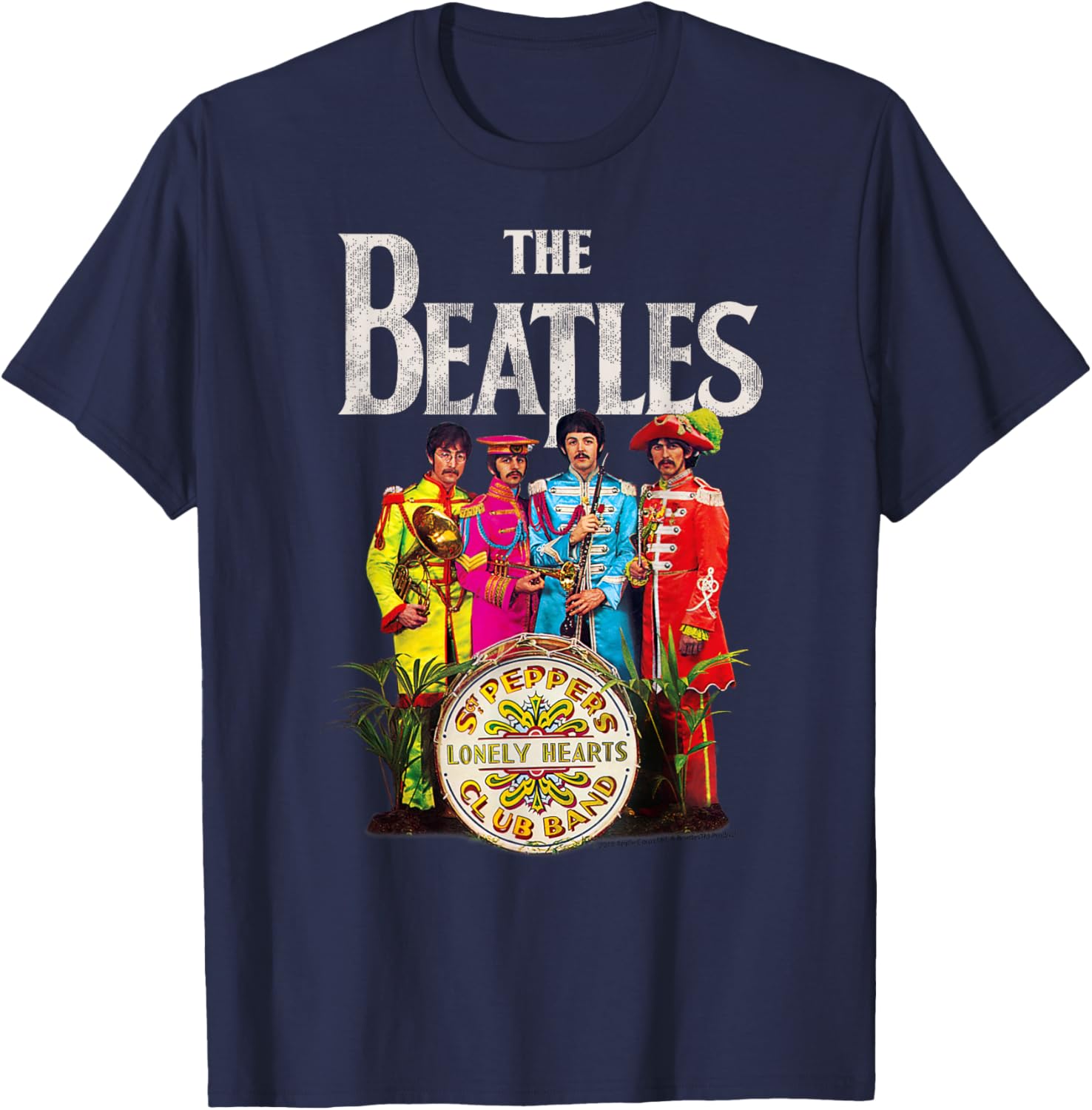 

Футболка The Beatles Sargent Peppers, темно-синий