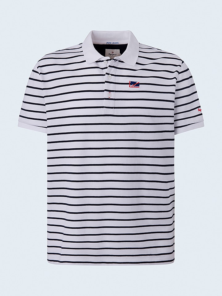 

Футболка поло Pepe Jeans, белый