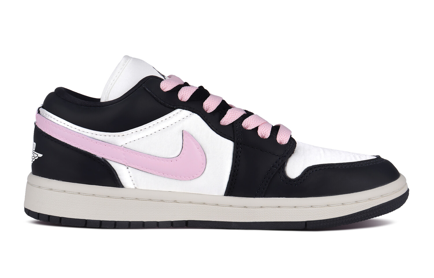 

Кроссовки Air Jordan 1 Vintage Basketball Shoes Women's Low-top Pink, черный