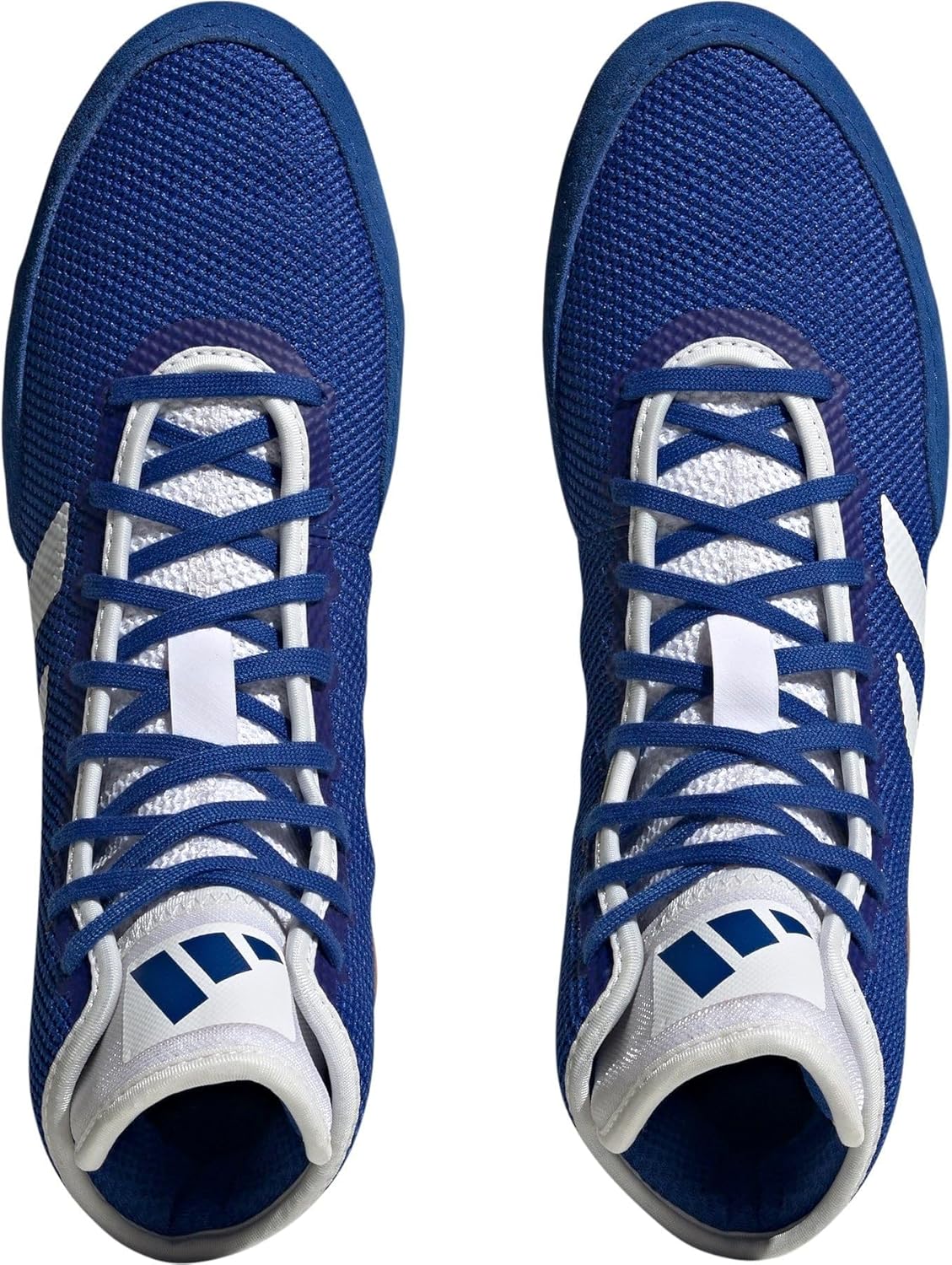 Детские борцовские кроссовки adidas Unisex-Child Tech Fall 2.0, синий — фото 4
