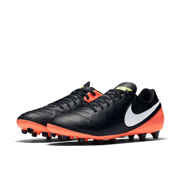 Кроссовкиtiempo genio 2 кожаные ag pro Nike, черный — фото 3