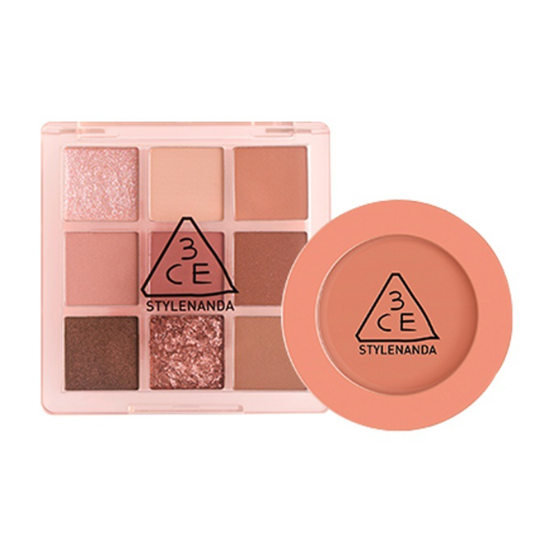 

Тени для век и румяна Velour, набор из двух предметов для осветления тона кожи 3CE