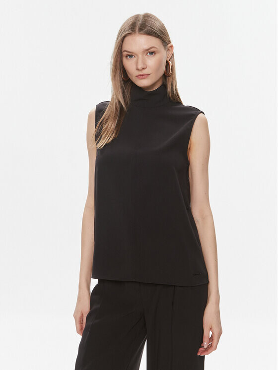 

Блуза стандартного кроя Calvin Klein, черный