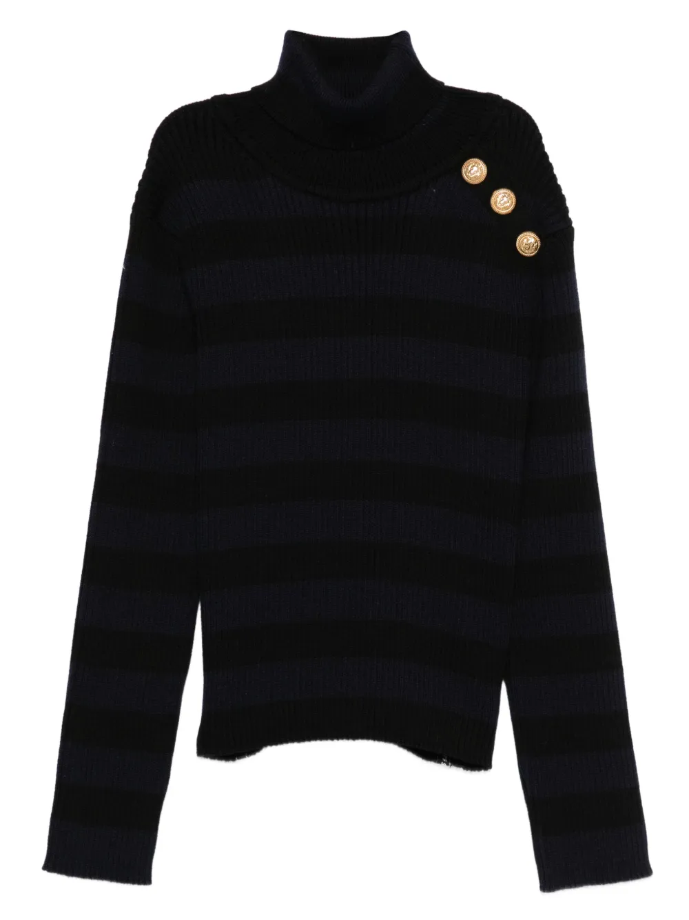 

Свитер с пуговицами Balmain Kids, синий