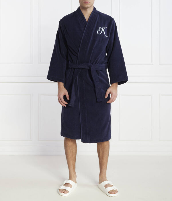 

Кварцитовый халат Comfort fit Kenzo Home, синий