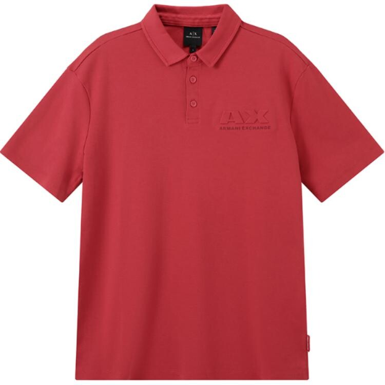 

Рубашка поло мужская красная Armani Exchange, красный