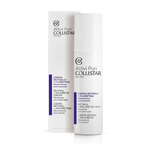 Крем для лица SPF COLLISTAR Обновляющий Attivi Puri Retinol + Floretina Crema — фото 2