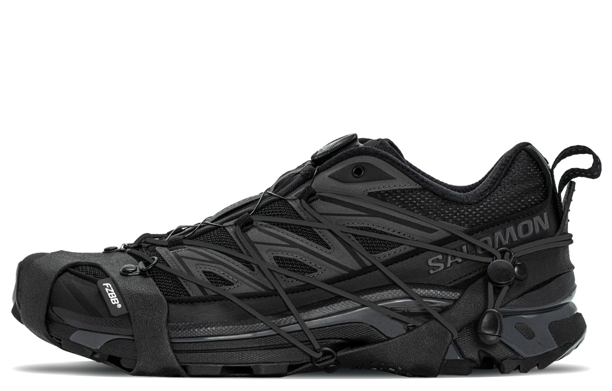 

SALOMON XT 6 Black Mandala амортизирующие, дышащие, легкие низкие туристические ботинки для альпинизма унисекс black