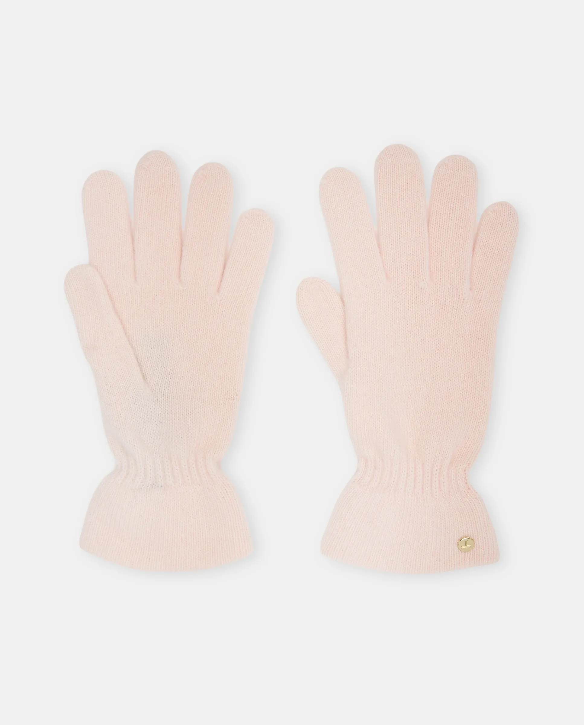 

Шерстяные и кашемировые перчатки с воланом Latouche, светло-розовый