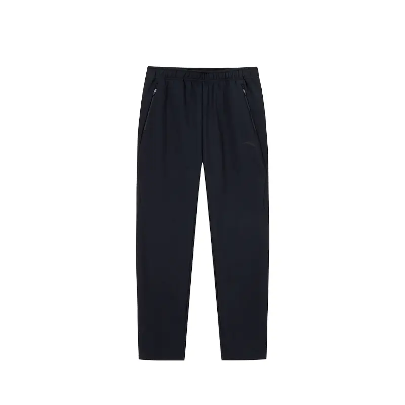 

Разнообразие тренировочной коллекции вязаные спортивные штаны men's ANTA, черный