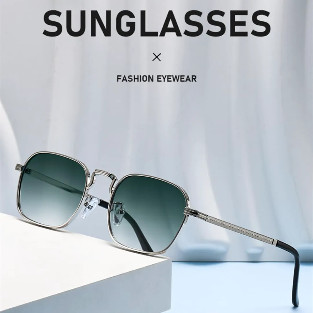 

Металлические солнцезащитные очки, модные ретро-очки для мужчин и женщин, солнцезащитные очки с защитой от УФ-излучения, роскошные очки UV400 SZVVBKK, Golden Black