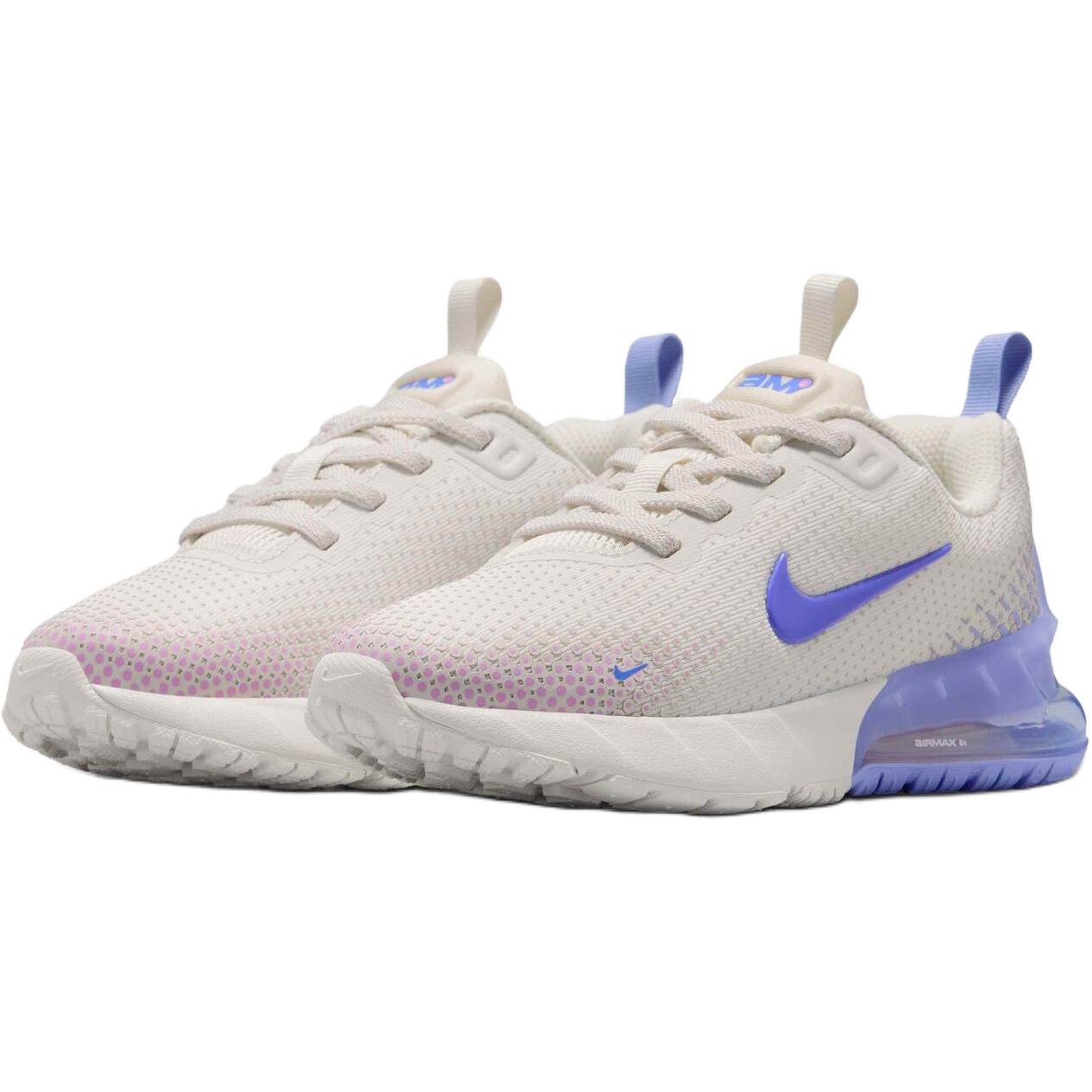 Nike Air Max Phoeni Comfortable Low top детские беговые кроссовки бело-синие для детей 3-7 лет — фото 4