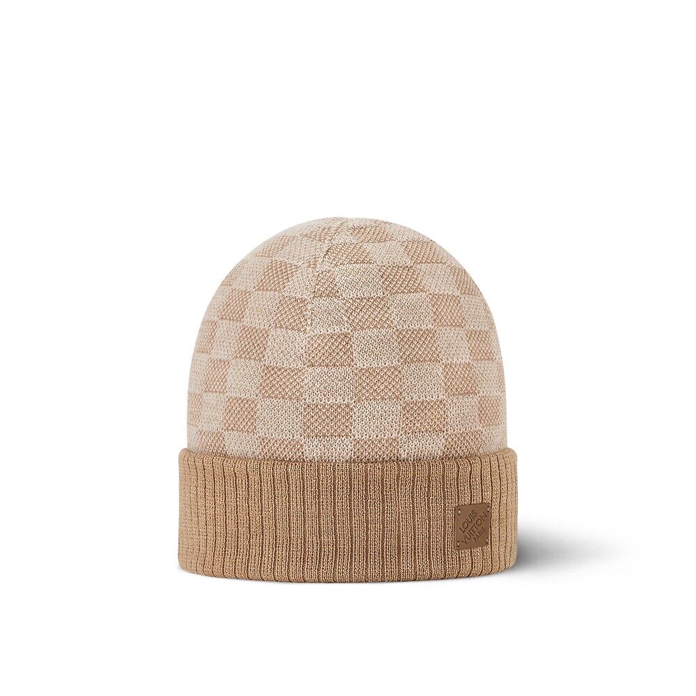 

Шапка Néo Petit Damier Louis Vuitton, бежевый
