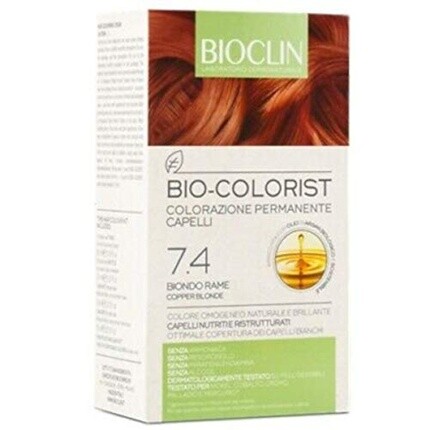 

Перманентная краска для волос BIOCLIN Bio Colorist 7.4 Медный блондин