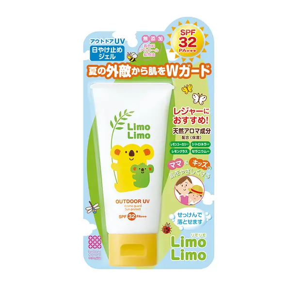 Крем для лица SPF32 MEISHOKU Японский с для всей семьи, Limo limo outdoor uv — фото 2