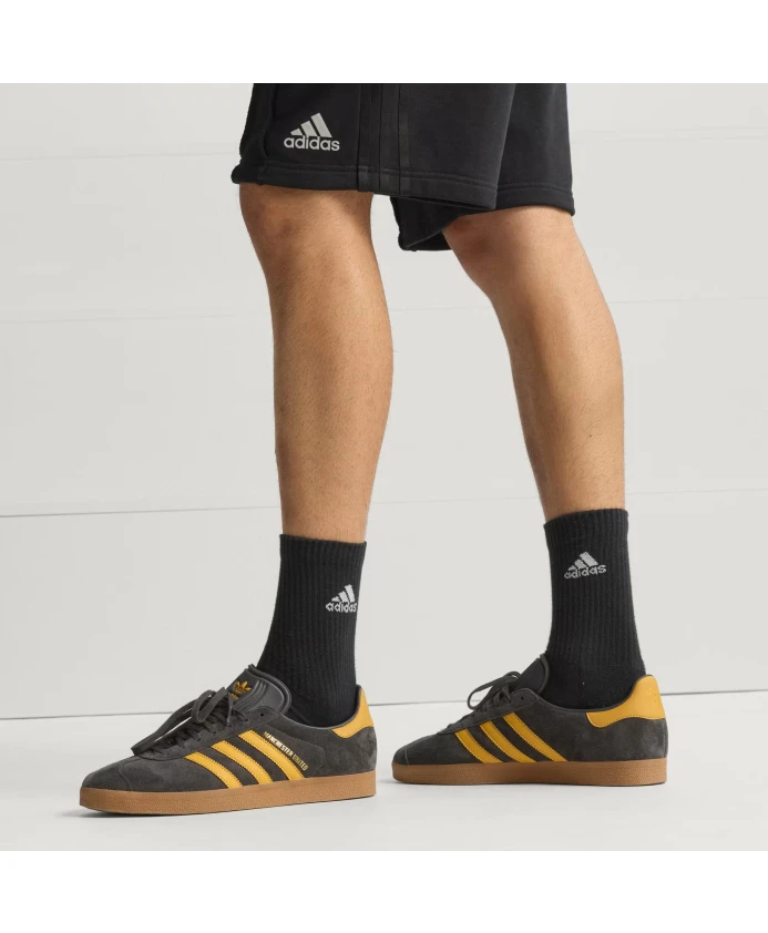 Кроссовки Gazelle Adidas Originals, серый — фото 2