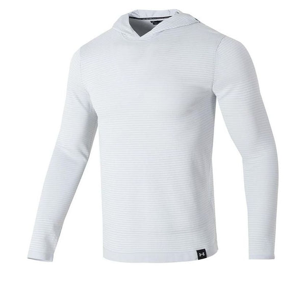 

Толстовка intelliknit wind hoodie 'white' Under Armour, белый