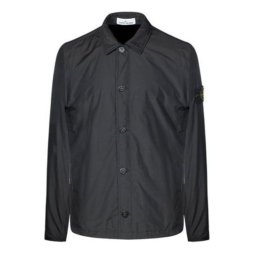 

Куртка primaloft coach jacket 'black' Stone Island, черный