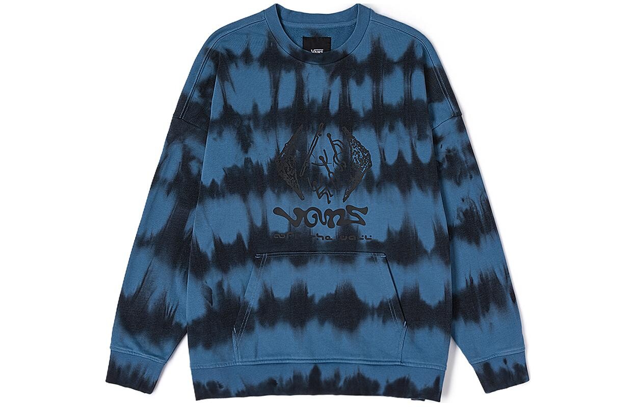 

Толстовка унисекс Vans, цвет Blue tie-dye