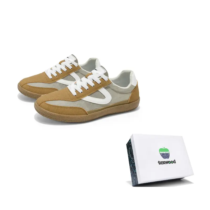 

TEXWOOD Мужские повседневные кроссовки с защитой от ударов и балансом покрытия цвета хаки, цвет Khaki