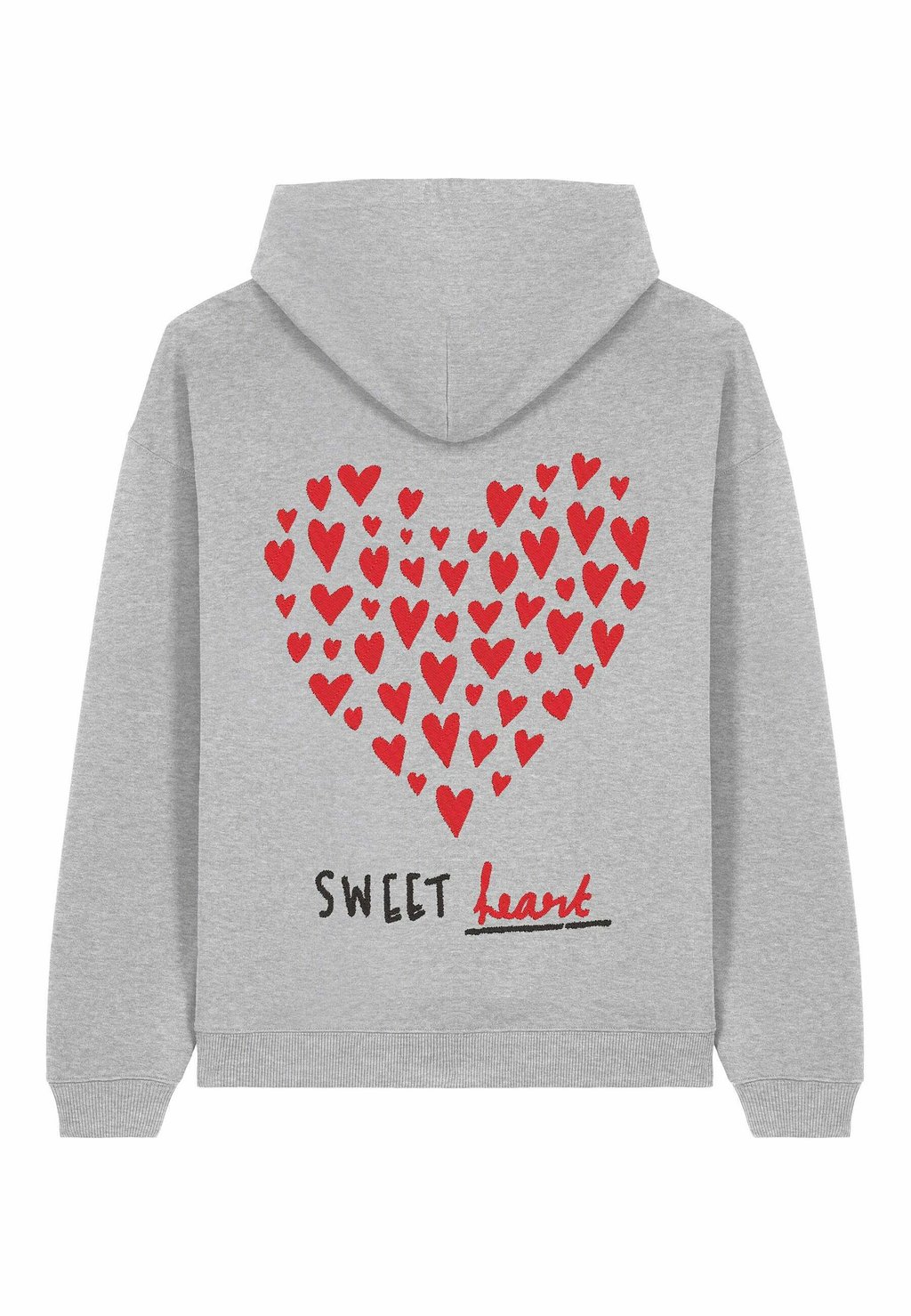 

Толстовка SWEETBACK BACK PRINT UNISEX HEAVYWEIGHT - Hoodie Mira Paris, пятнистый серый
