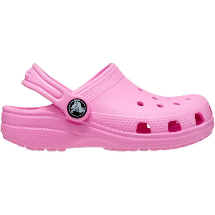 Кроссовки для малышей Crocs Classic Clog розовые — фото 3