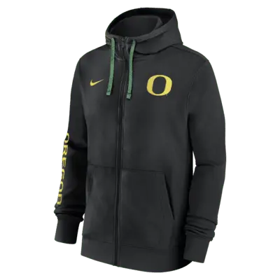 

Худи Nike Oregon Ducks Sideline Team Issue, черный