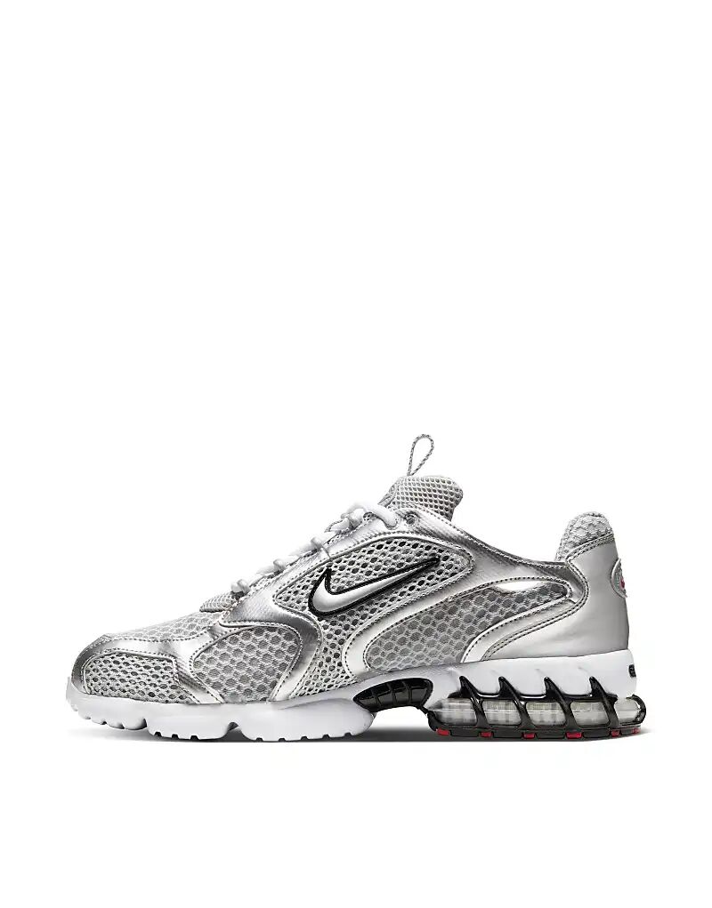 

Кроссовки Air Zoom Spiridon Cage 2 цвета серебристый металлик Nike