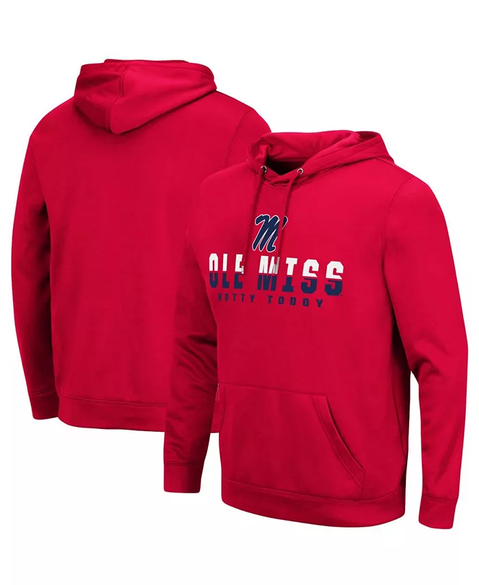 

Мужская толстовка с капюшоном Ole Miss Rebels Lantern Colosseum, красный