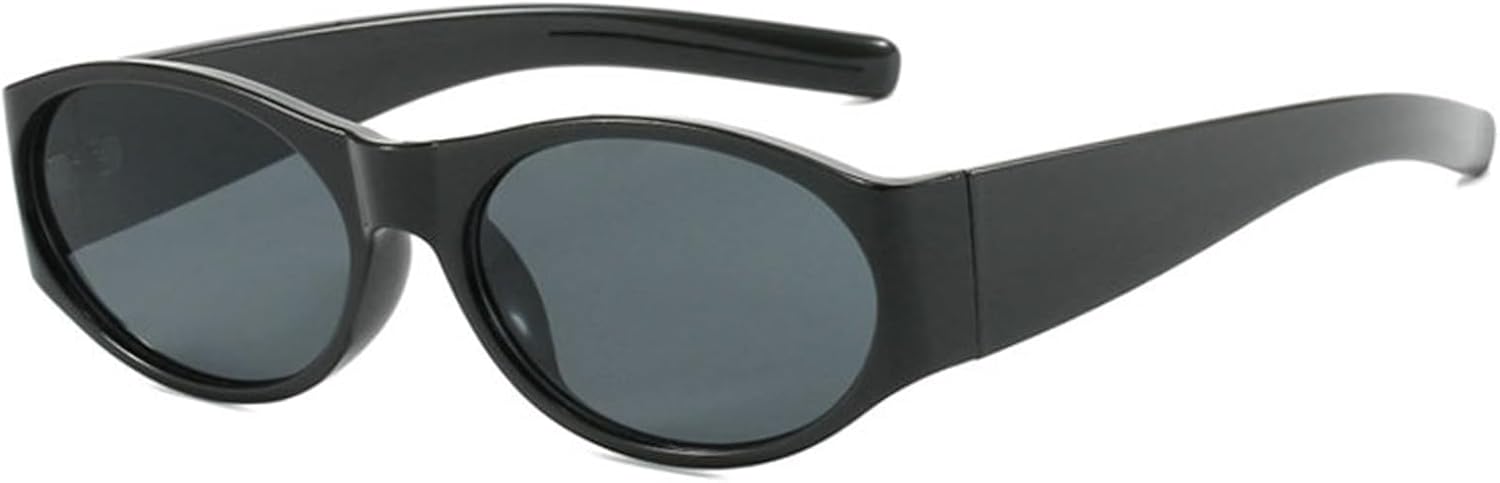 

Солнцезащитные очки Willochra маленьких овальных размеров для женщин, модные солнцезащитные очки с защитой от УФ-излучения UV400, винтажные солнцезащитные очки в толстой оправе круглой формы для мужчин, C1