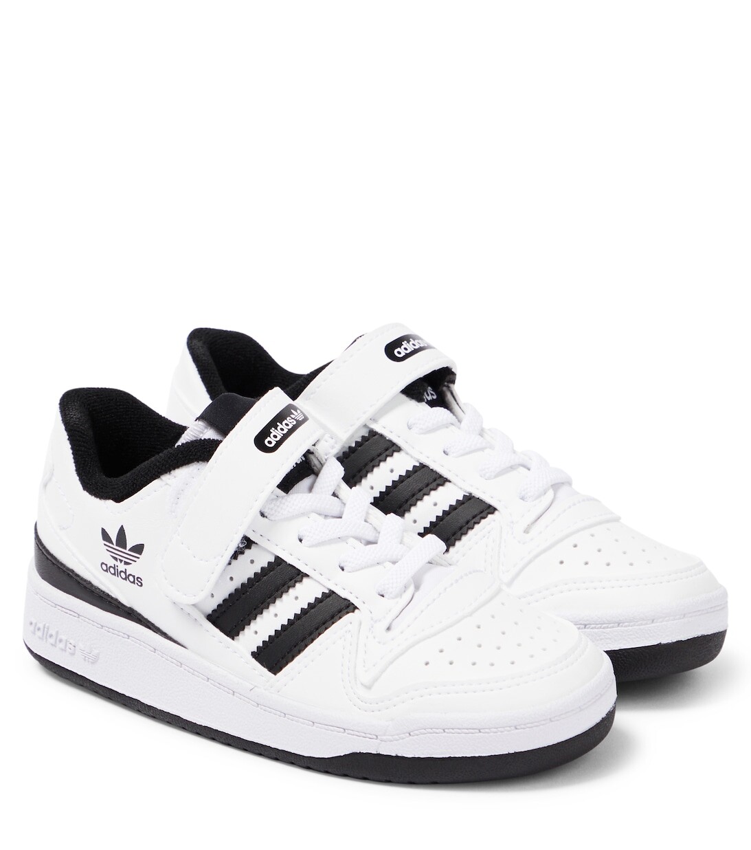 

Кеды Forum Low из кожи Adidas Originals, белый