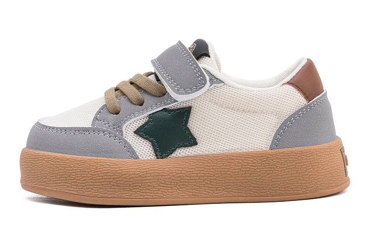 

Детские повседневные туфли Pre school EBMINI, серо-розовые