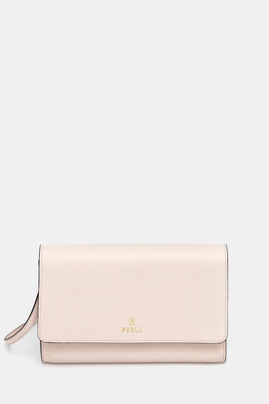 

Кожаная сумка Furla, розовый